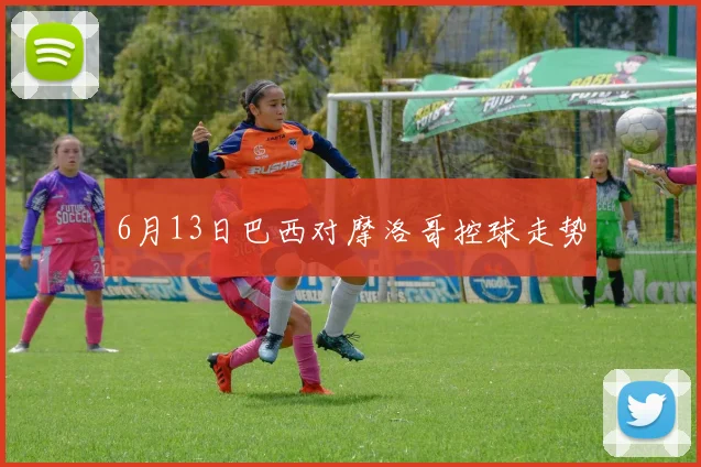 6月13日巴西对摩洛哥控球走势
