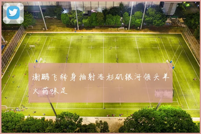 谢鹏飞转身抽射洛杉矶银河领头羊火药味足