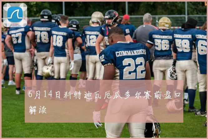 6月14日科特迪瓦厄瓜多尔赛前盘口解读